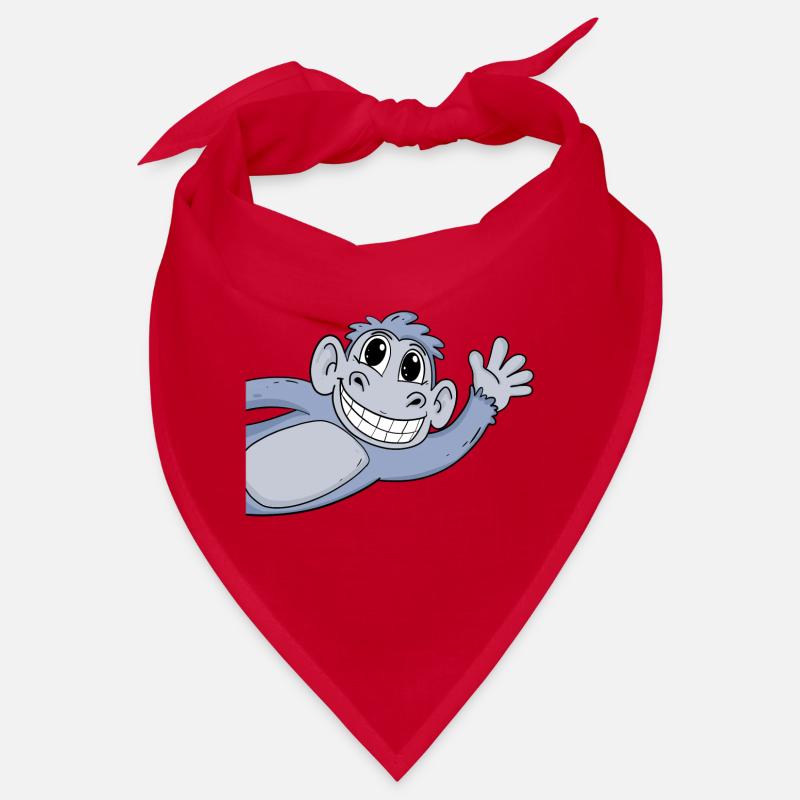 Monkey Greeting Greeting Bandana