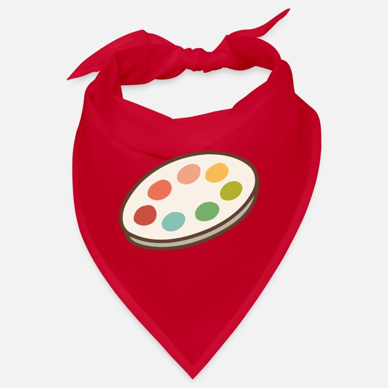 Palette éclatante d'inspiration Bandana