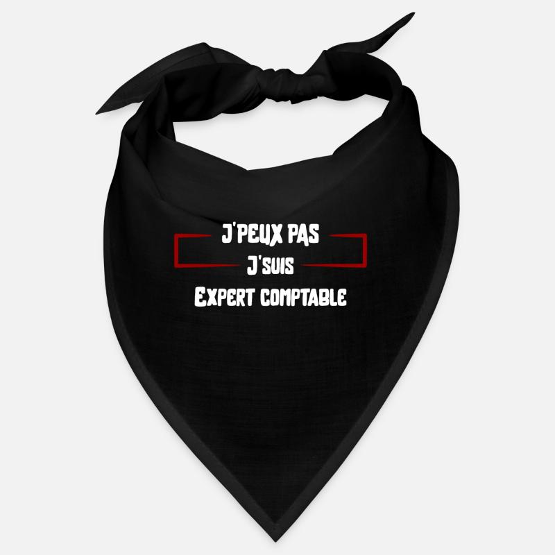 j'peux pas Expert comptable cadeau Bandana