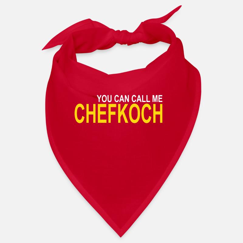 Chef - Bandana - red