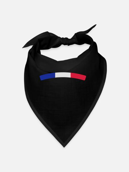 France - Bandana - Rot - Vorne