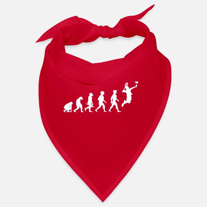 Evolution badminton shuttlecock shuttlecock player Bandana