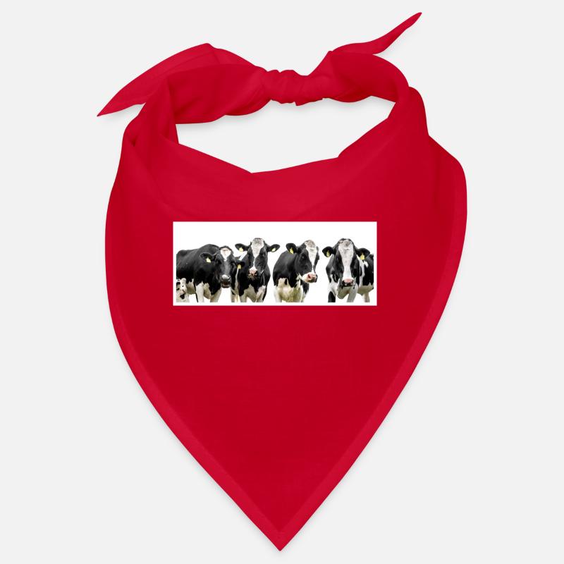 cows - Bandana - red