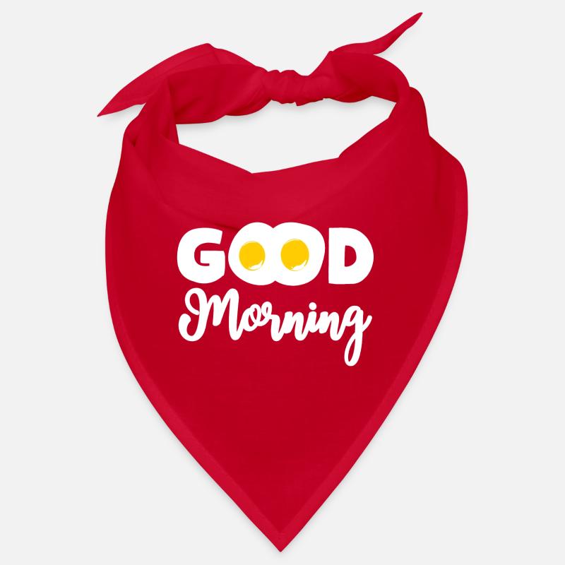 Good Morning Fried Egg Eggs Breakfast Bandana