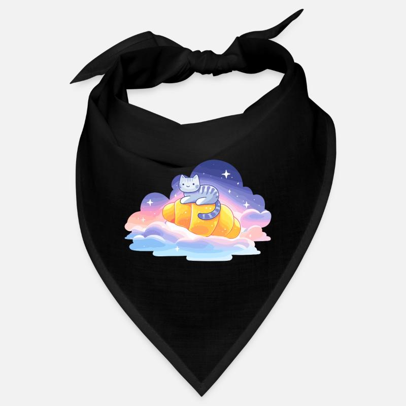 Kätzchen im Wolkentraum Bandana