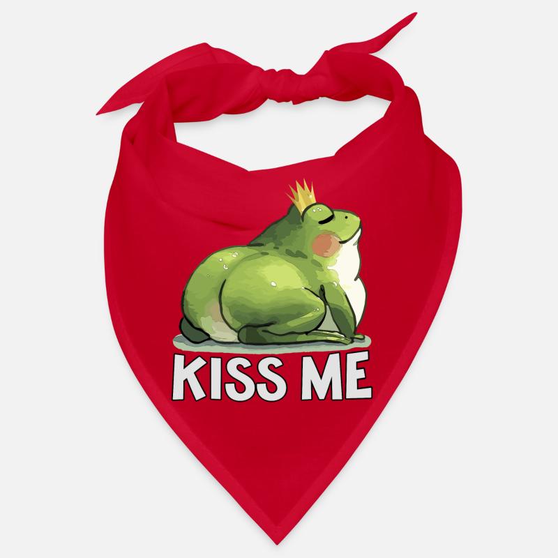 Royal Toad Kiss Me Fat Frog Bandana