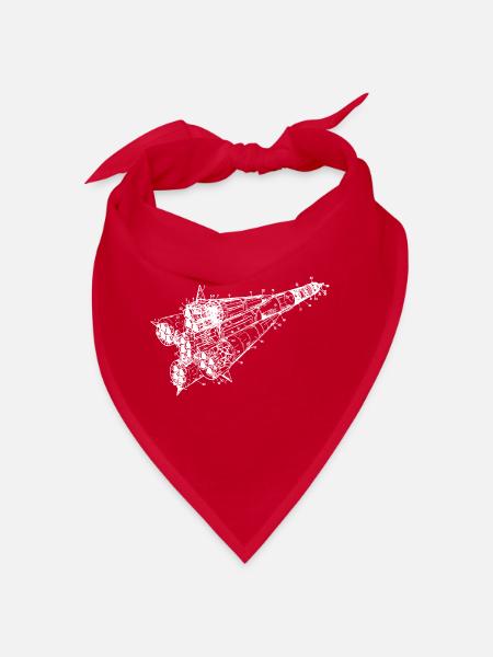 Soyuz Rocket - Bandana - red - Front