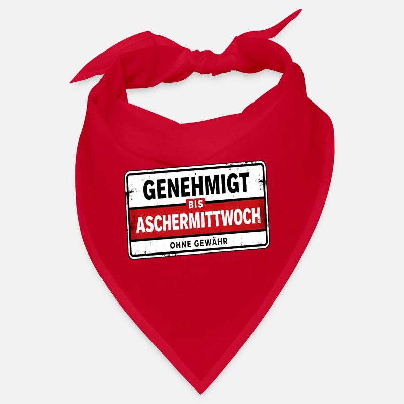 Approved until Ash Wednesday satire Bandana