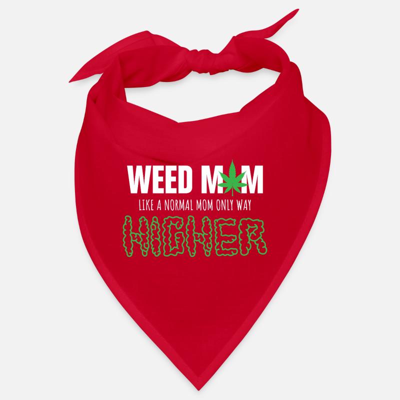 Weed Mom Like Normal Mom Only Higher Bandana