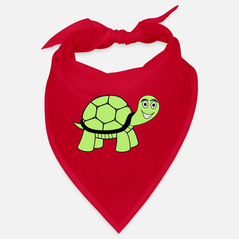 Schildkröte - Bandana - Rot