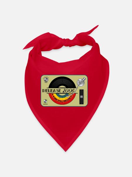 2006 birthday 16 years 16th anniversary retro release - Bandana - red - Front