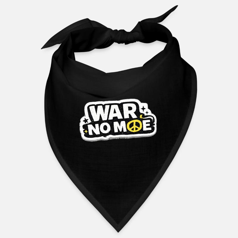 War No More – Sticker Peace & Humanity  Bandana