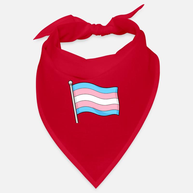 Transgender Flag Pastel Wave Bandana