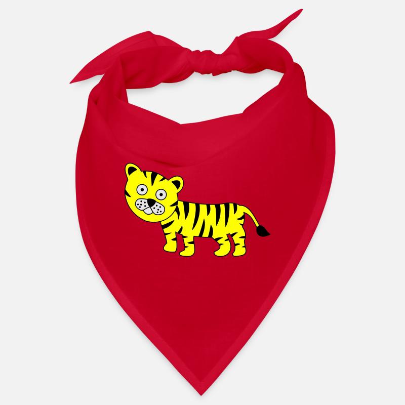 Tiger Funny Bandana