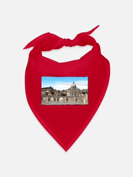 Rom - Bandana - Rot - Vorne