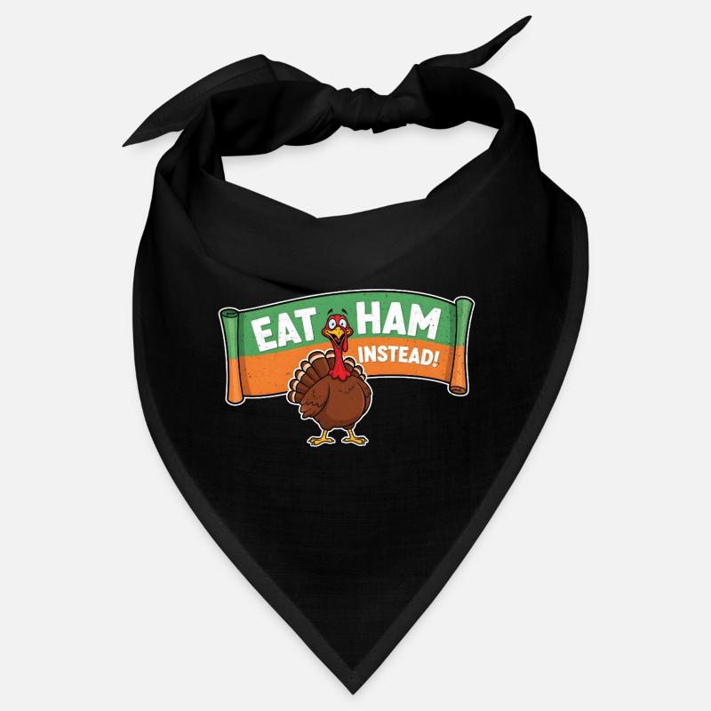 Manger du bacon – Dinde de Thanksgiving Bandana