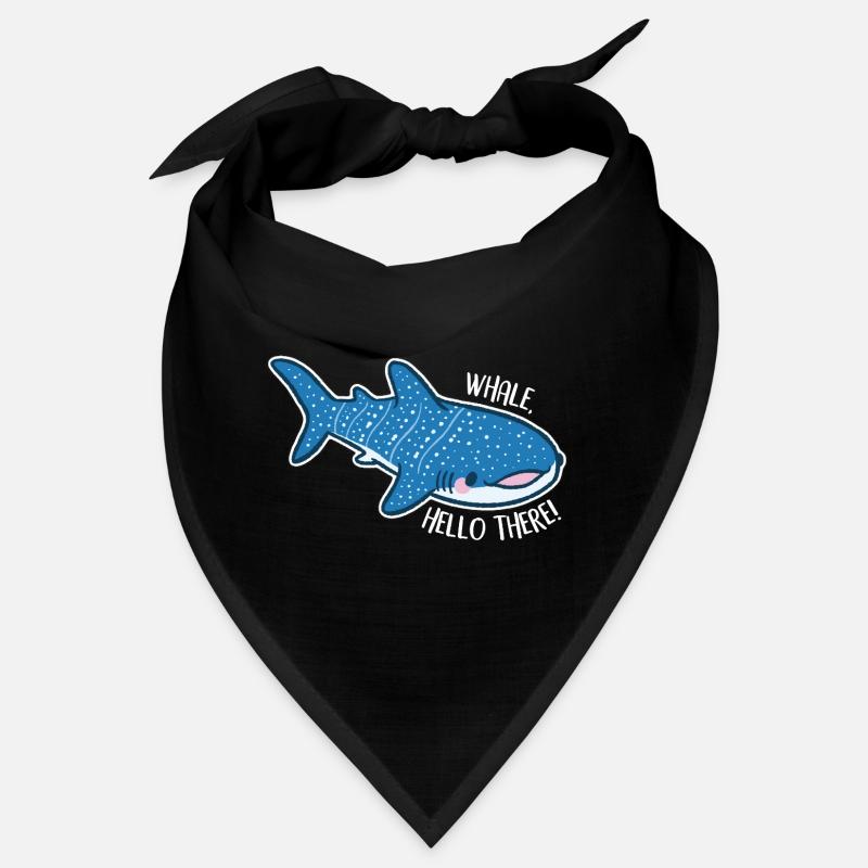 Drôle de requin-baleine avec jeu de mots Bandana