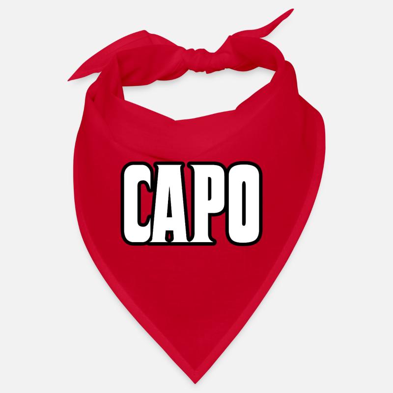 Capo - Bandana - rouge