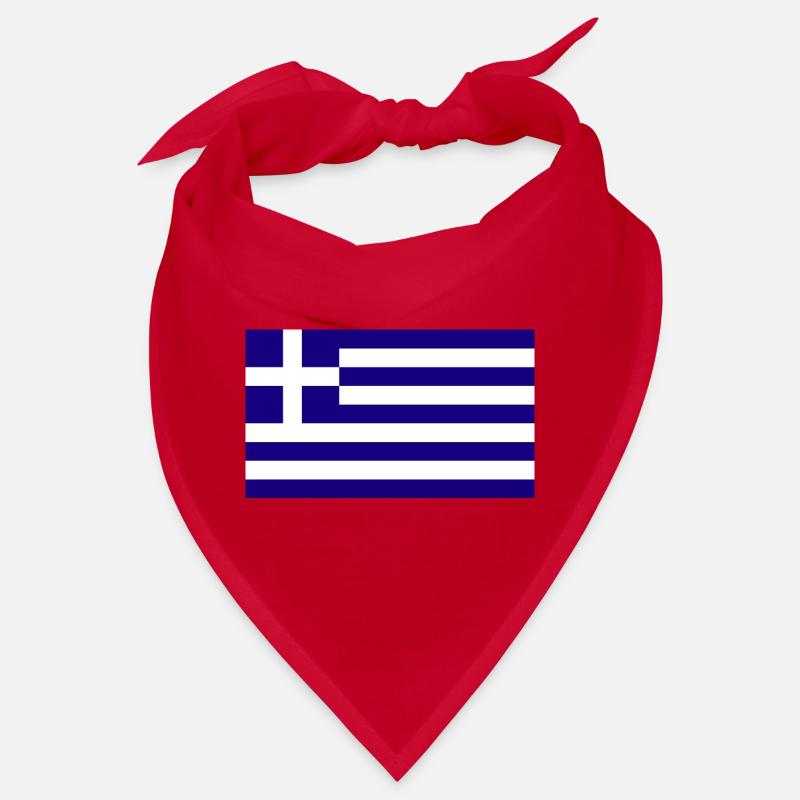 Greece National Flag Bandana