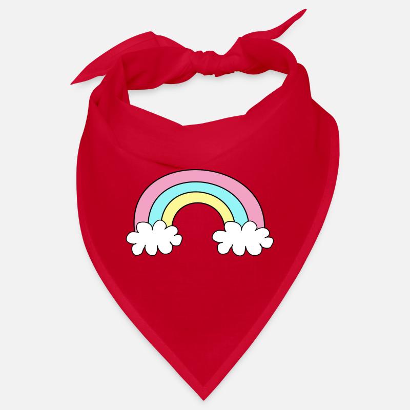 Regenbogen Kinderbild Bandana