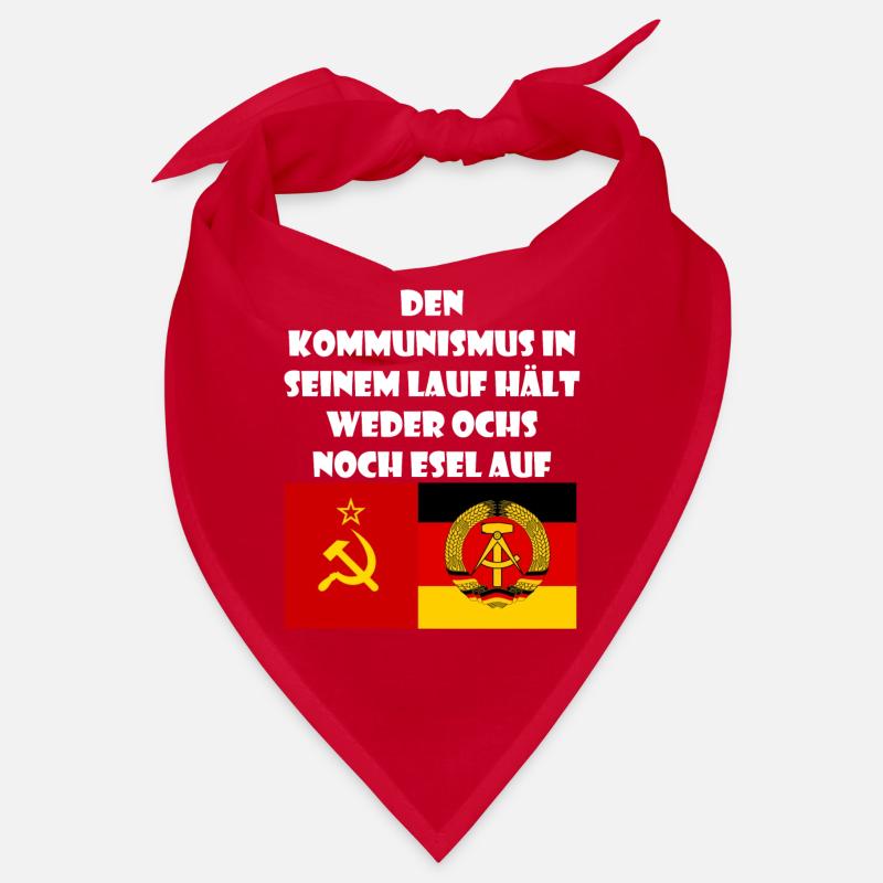 DDR Spruch Geschenk Ossi Sowjetunion Bandana