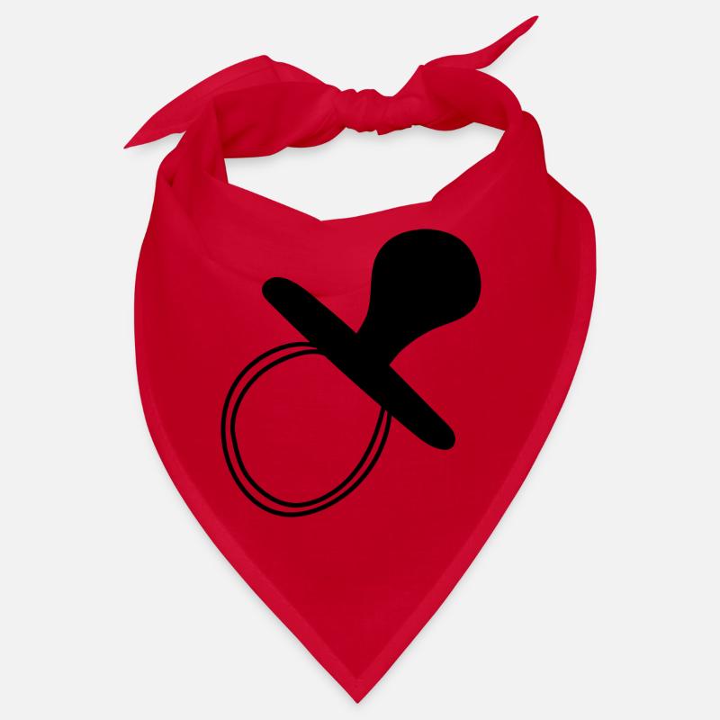 Alarme de sucette bébé en déplacement Bandana