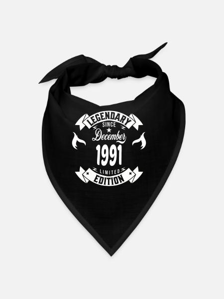 Legendär seit Dezember 1991 - Bandana - Rot - Vorne