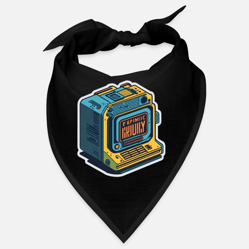 retro Computer Bandana