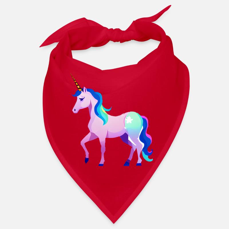 Einhorn Fabeltier Unicorn Mädchen Einhörner Bandana