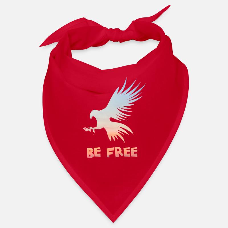 Stylischer Adler will frei sein Bandana