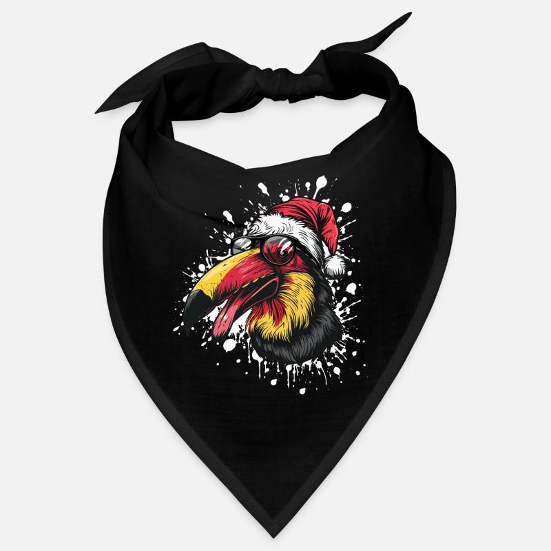 Toucan oiseau Noël drôle Bandana