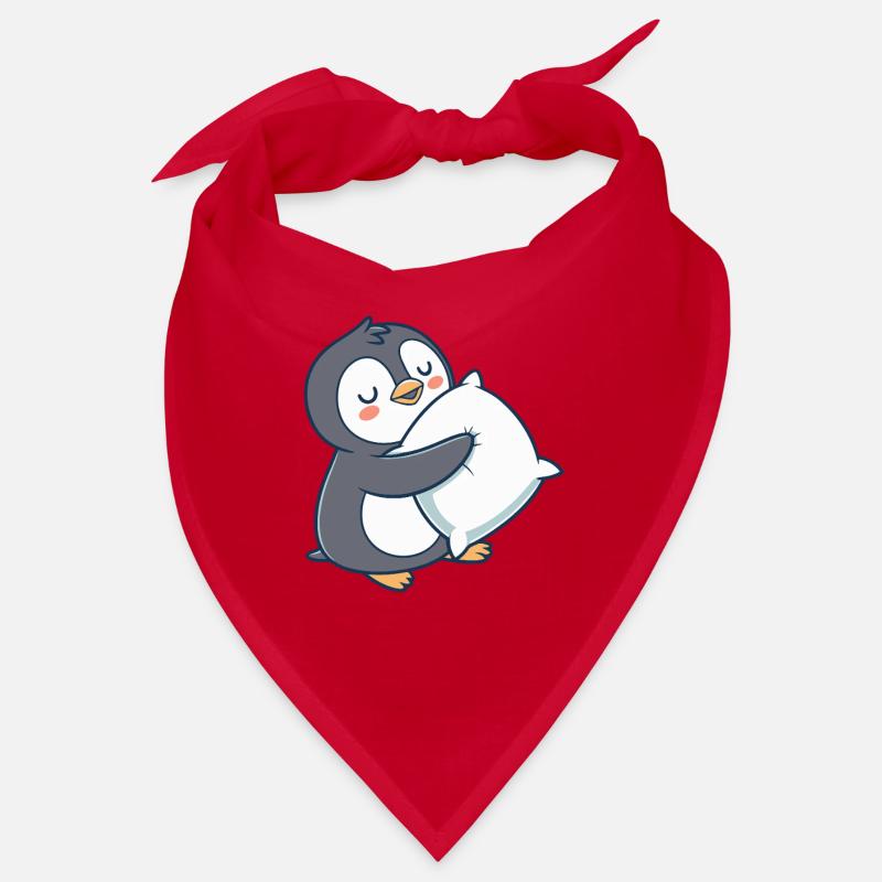 Pastel Cuddly Penguin Bandana