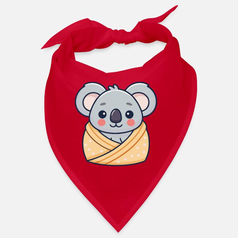 Koala cocon douillet pastel Bandana