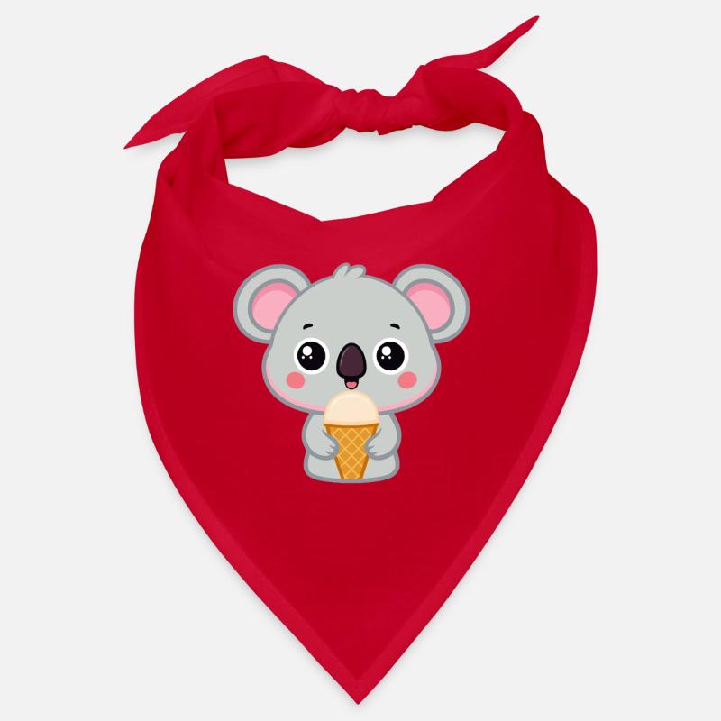 Kawaii Eiskaffer-Gourmet-Koala Bandana