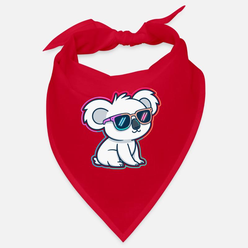 Koala neon glasses Bandana