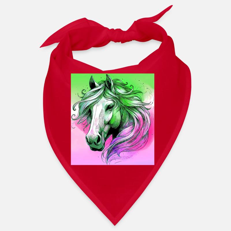 Pferd Bandana