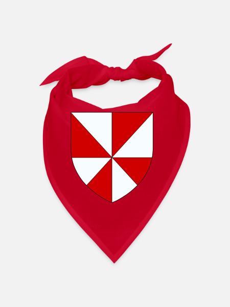 Blason du Gâtinais - Bandana - rouge
