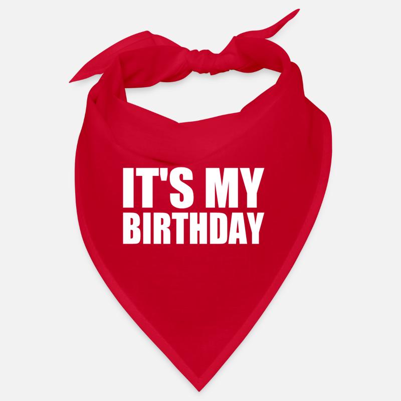 It's my birthday Bandana