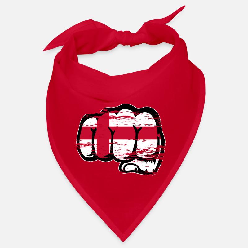 Poing de drapeau de l’Angleterre utilisé Bandana