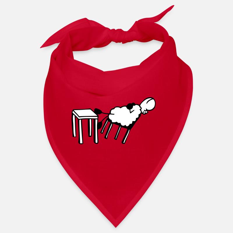Schlafschaf - Bandana - Rot