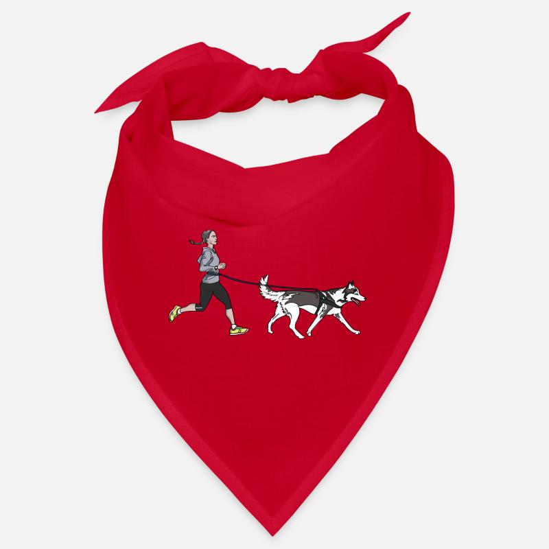 Canicross - Bandana - Rot