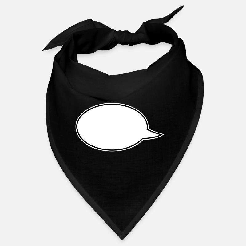 Speech Bubbles Comic Links Bandana