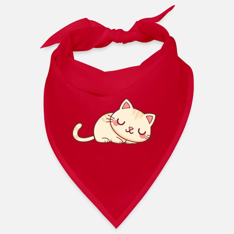 Soft Sleeper Kitten Bandana