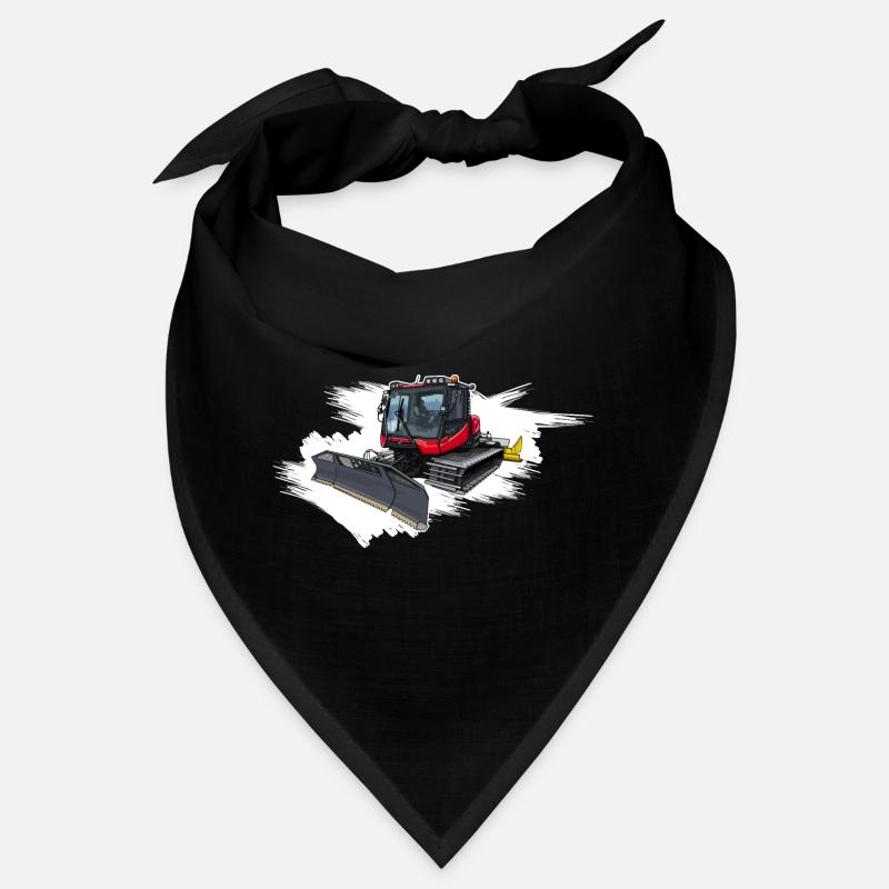 Snowcat dans la neige Bandana