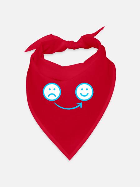 Smilie Colon - Bandana - red - Front