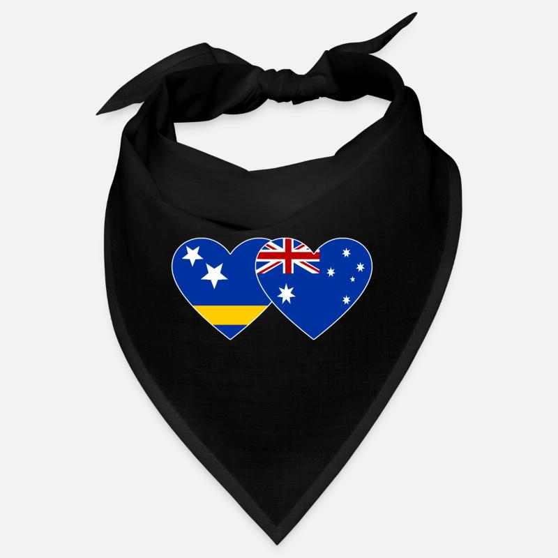 Curacao_Australien_Flagge_Herz Bandana