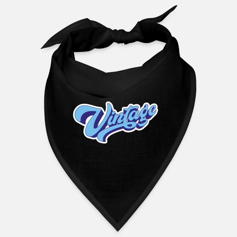 Vintage Blue Bandana