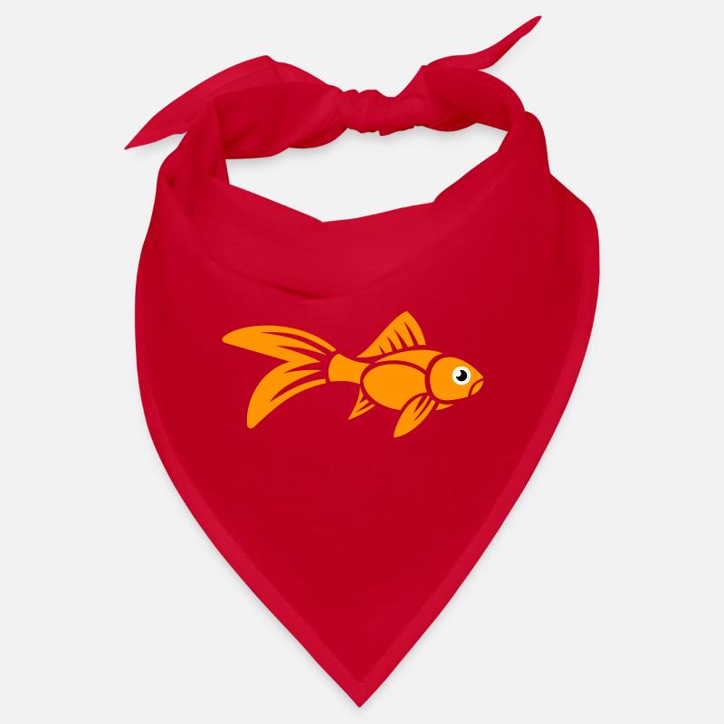 Stilisierter Goldfisch Bandana