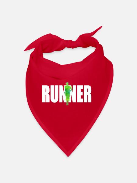 Runner - Bandana - Rot - Vorne