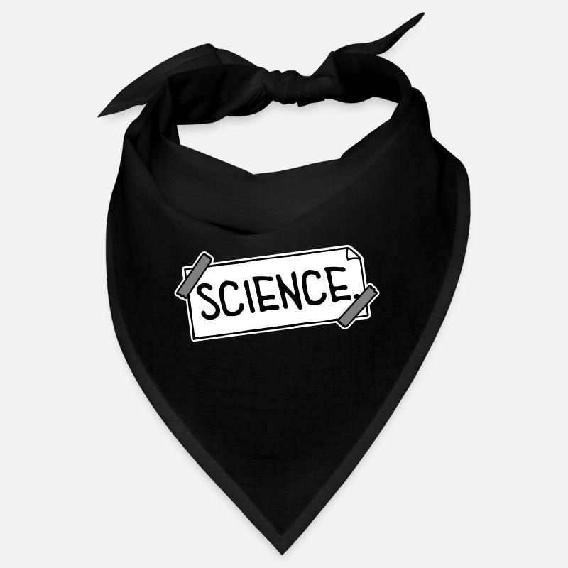 Science Science Statement Nerd Education Saying Bandana